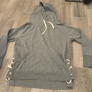 Gap Women’s Gray Sweatshirt With Cutouts On the Side Size M